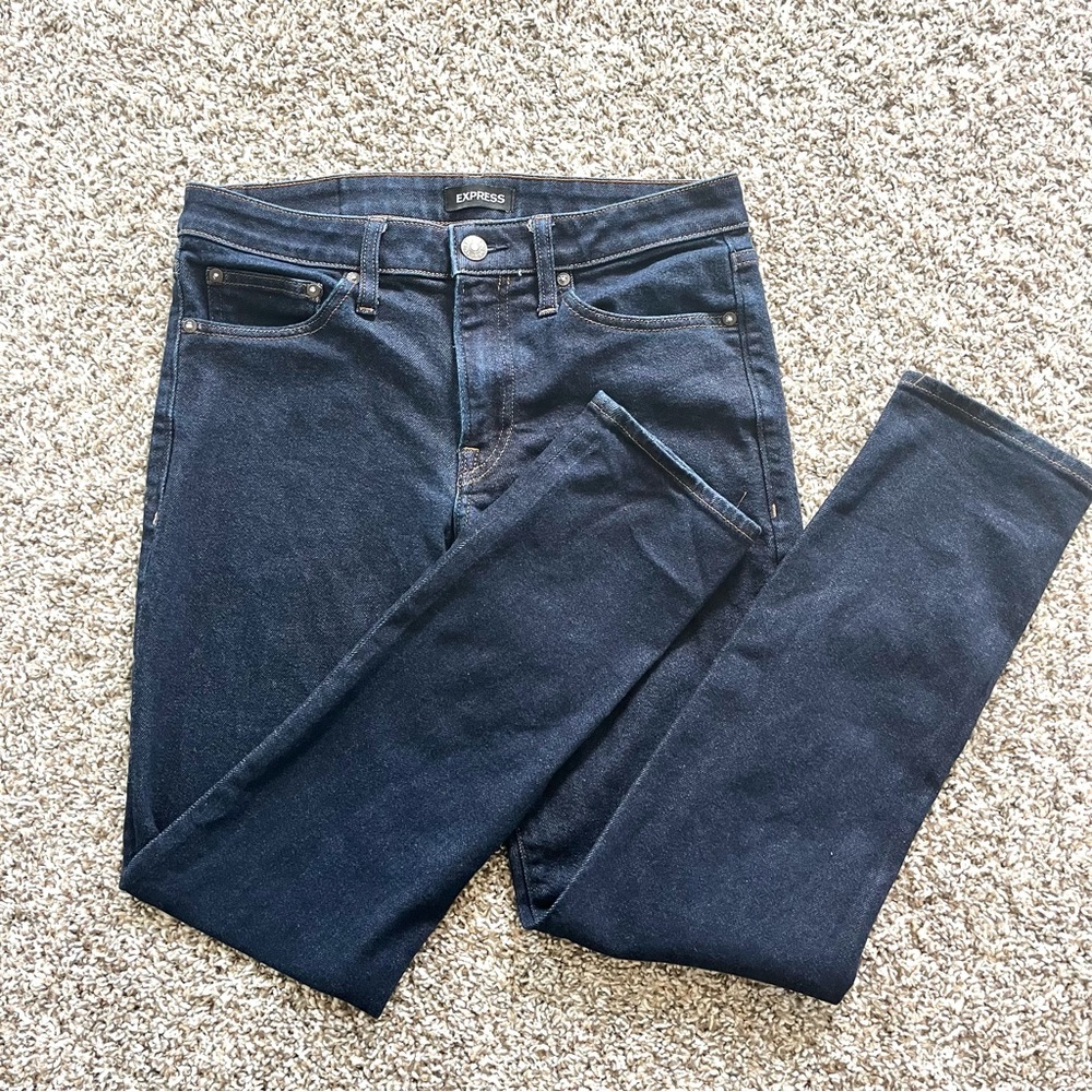 Women’s dark denim Express Jeans